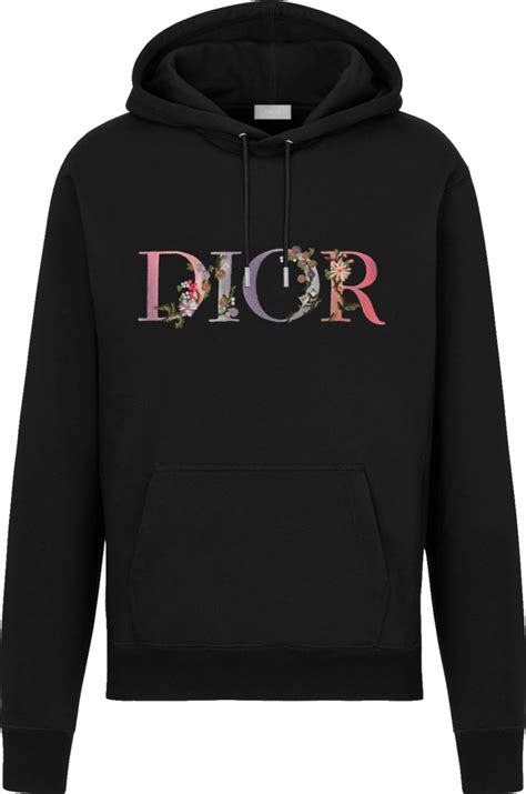 christian dior monogram hoodie|black and white Dior hoodie.